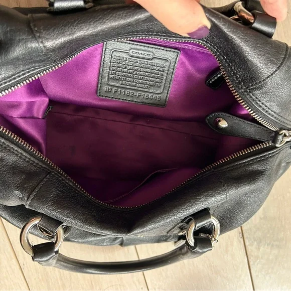 Coach Ashley F15447 convertible satchel duffle crossbody - Picture 5 of 10